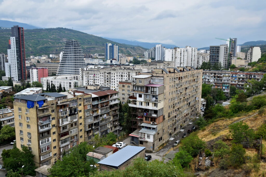 Tbilisi blokowisko Saburtalo