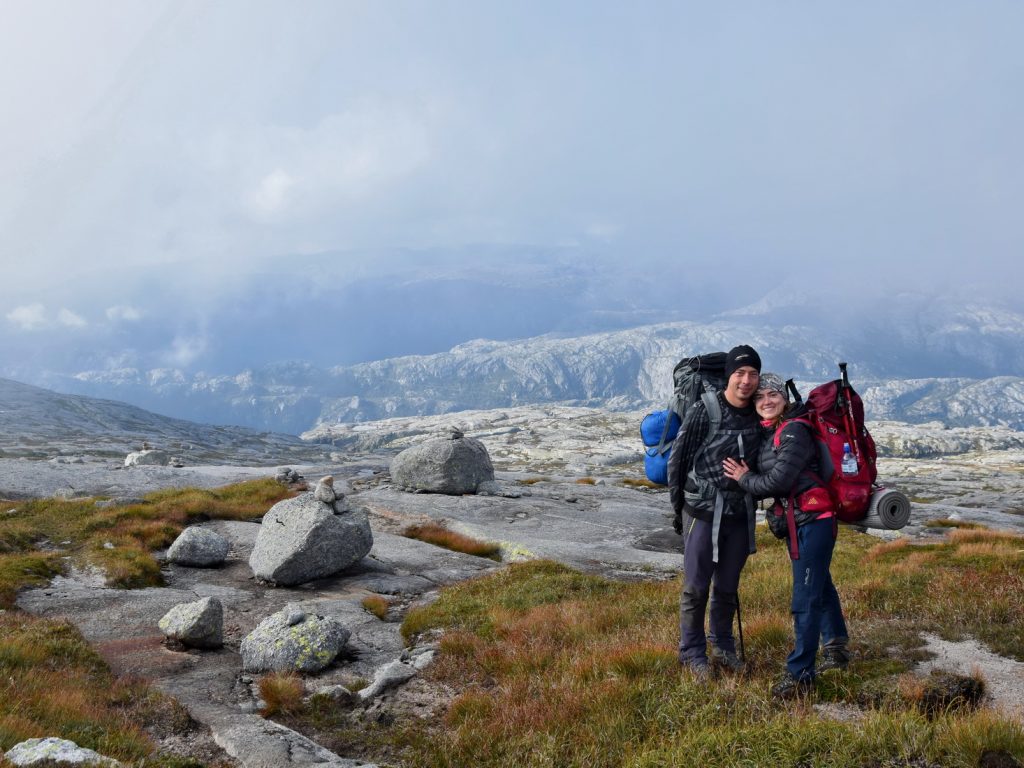 Norwegia trekking na Kjerag Lysefjord