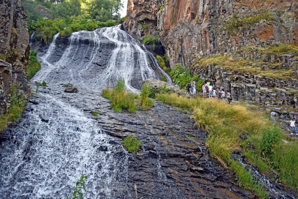 Jermuk wodospad Dżermuk Armenia
