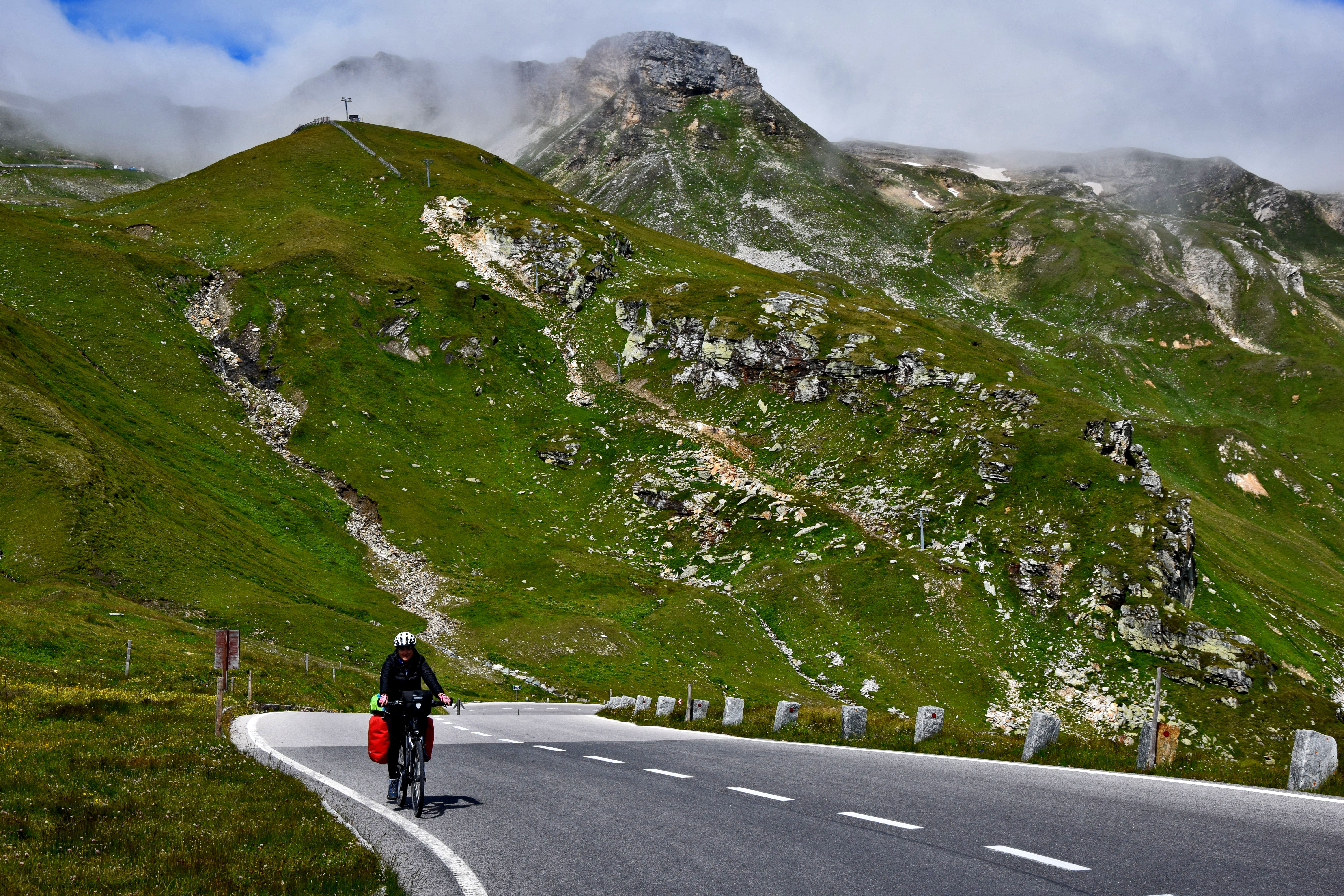 Rowerem przez Alpy – przejazd Großglockner Hochalpenstraße